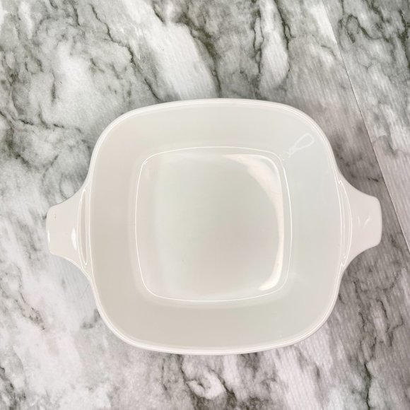 VTG Corning Ware Green Medallion Macrame 1 3/4 Cup Petite Baker Pan - Picture 2 of 7